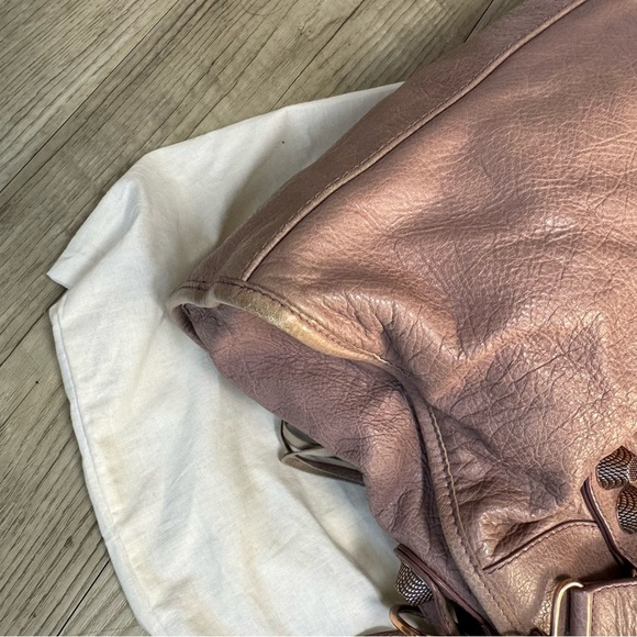 Authentic Balenciaga rose gold city bag giant - Picture 6 of 8